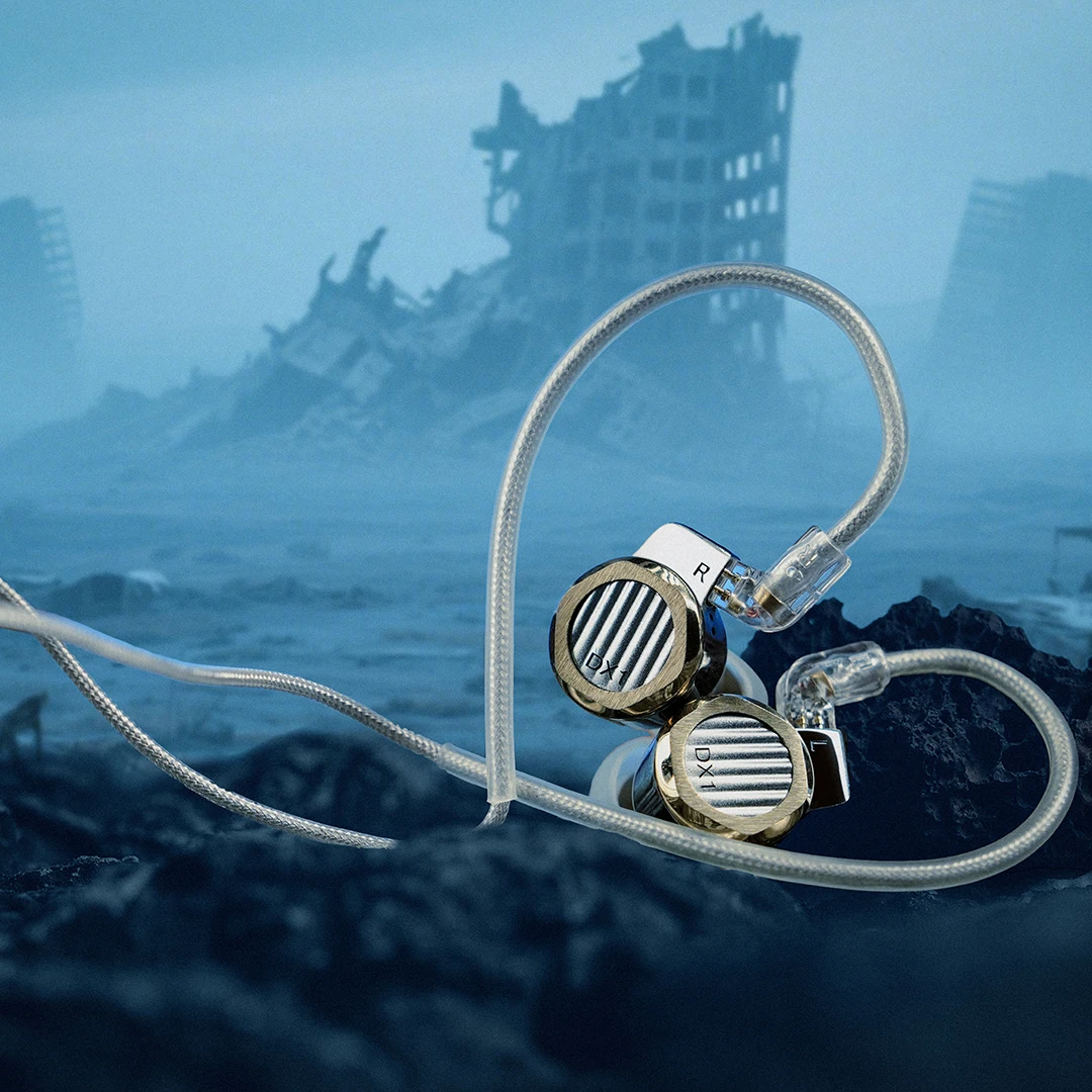 Фото LETSHUOER DX1 Наушники 11 мм Динамический драйвер Наушники Hi-Fi-вкладыши Монитор IEM Проводные наушники IEM Игровые наушники №2