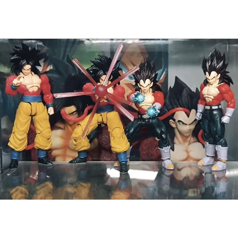 В наличии! 100% оригинальные фигурки Bandai S.H.Figuarts Dragon Ball GT Super Saiyan 4 Vegeta, аниме-фигурки, модели, игрушки, подарки. (art.: 3920dbb35ca01) - 3920dbb35ca01