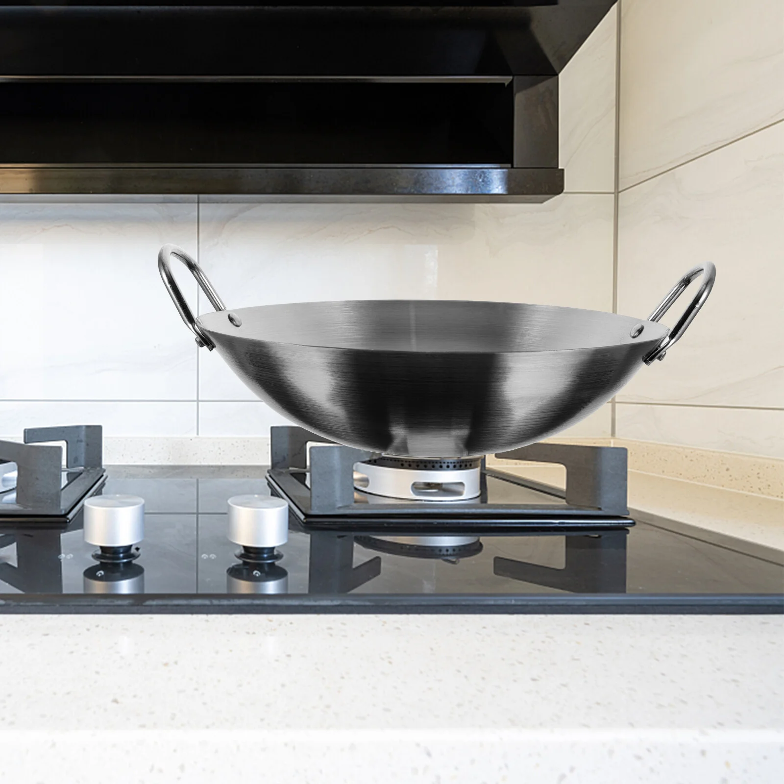 

Stove Wok Induction Griddle Deep Pot Kitchen Gadget Japanese Bbq Supply Cooking Utensils