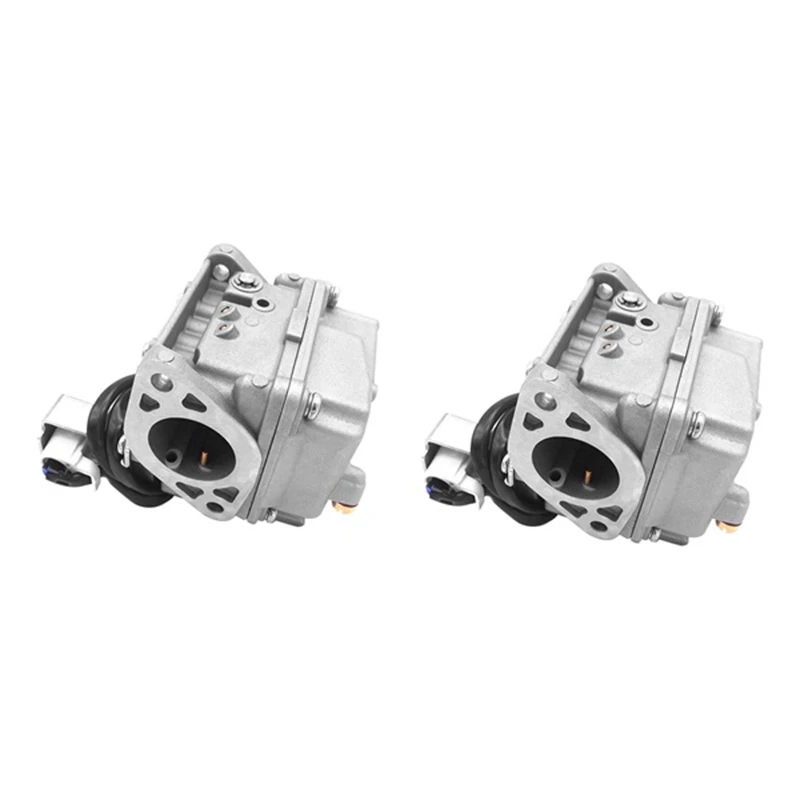 

2X Boat Motor Carbs Carburetor Assy 6AH-14301-00 6AH-14301-01 For Yamaha 4-Stroke F20 Outboard Engine