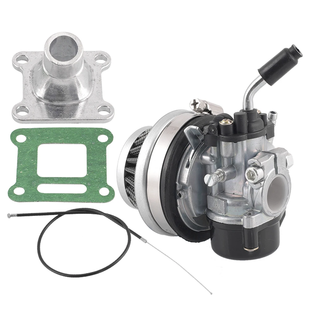 

Motorcycle 37 49 50 80 cc 2 Stroke Water cooled Carb Carburetor With Intake pipe Air Filter For Mini Moto Dirt Pocket Bike ATV