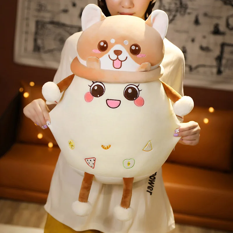 Фото Kawaii Кролик корги плюшевые игрушки милые 26 см 38 см 58 см мягкие куклы Мягкие плюшевые игрушки мягкие куклы для детей подарок на день рождения Д... №5