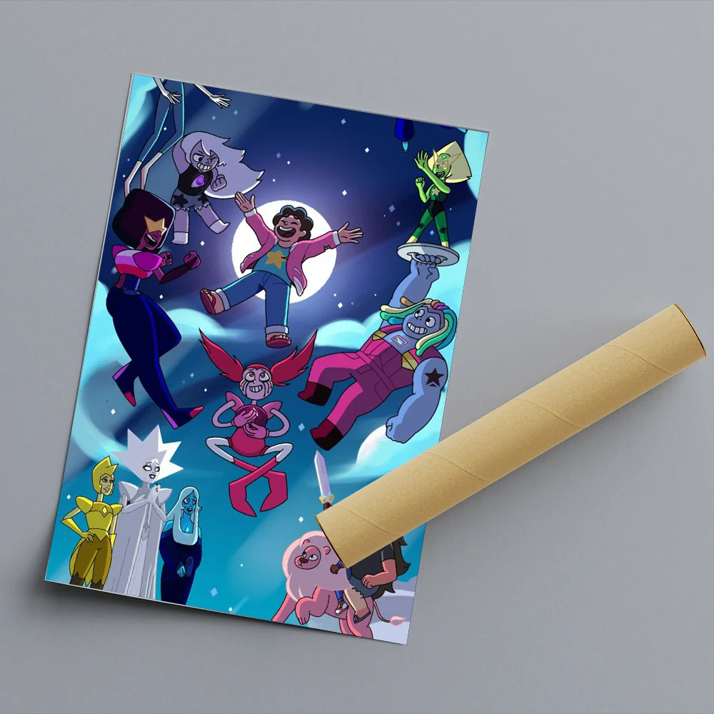 1 шт. мультяшный плакат Вселенная Стивена настенный художественный принт