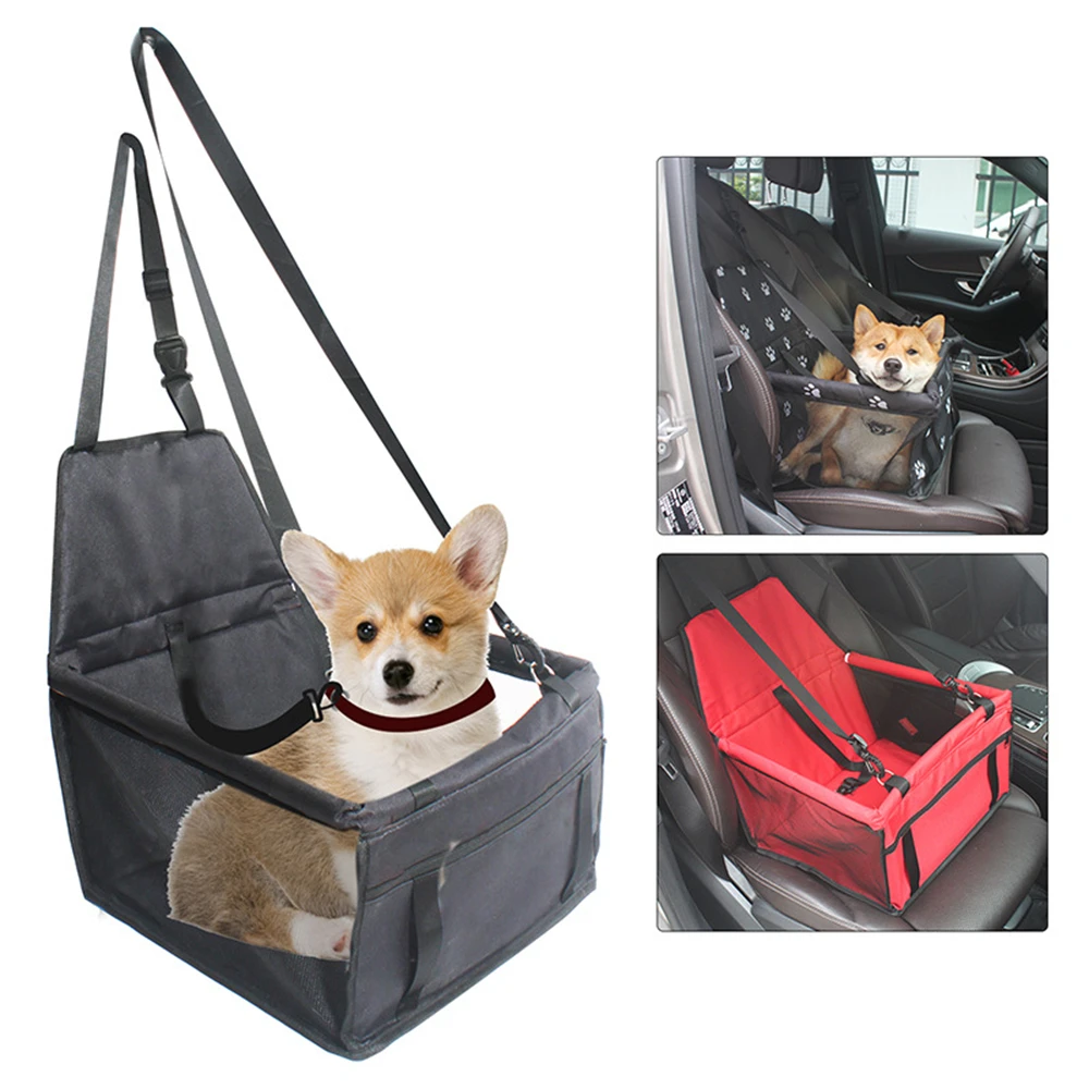 

Pet Car Seat Bag Folding Hammock Waterproof Safety Travel Mesh Bag For Small Cats Dogs Pet Dog Car Carrier Seat Bag Kennel Bed