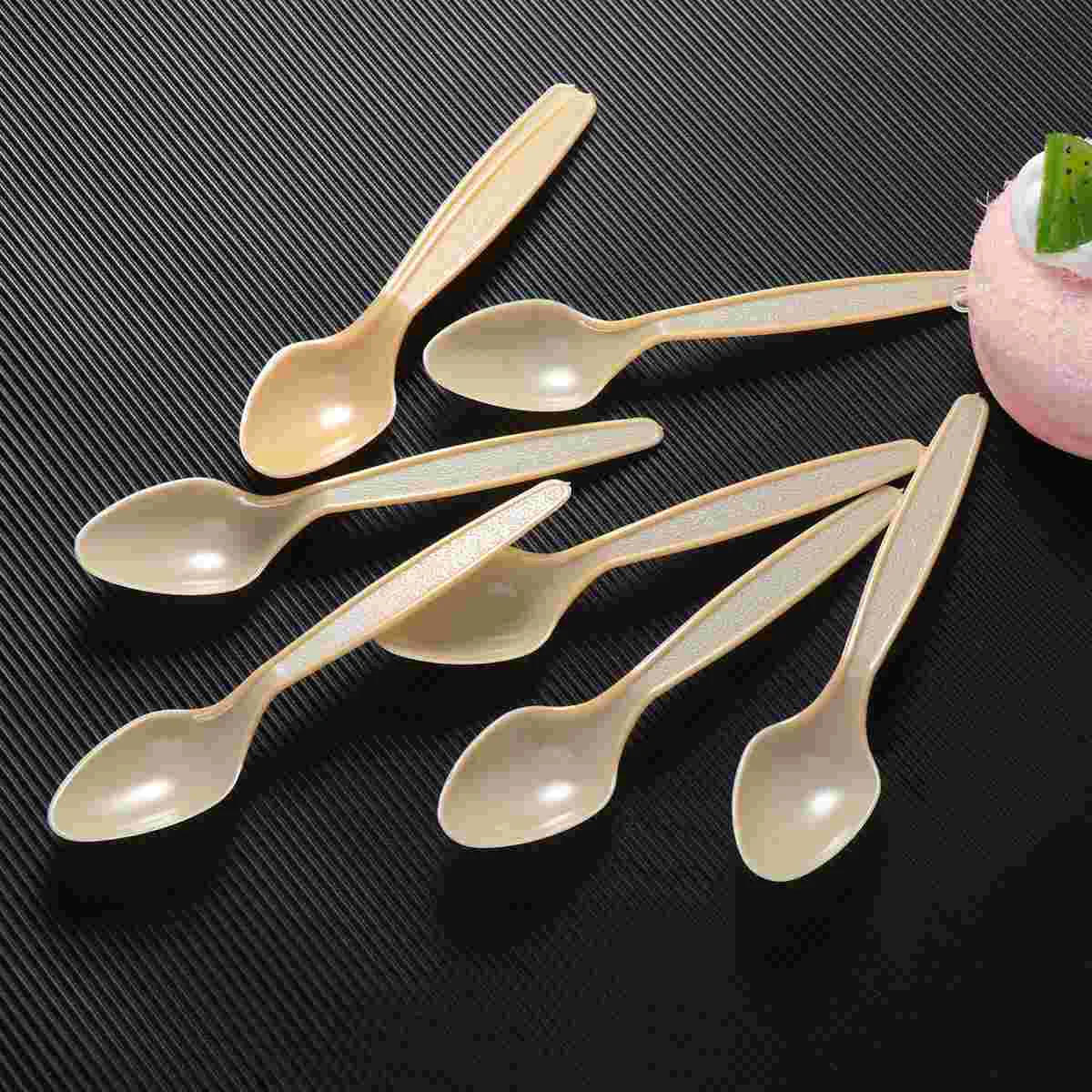

Cutlery Set Spoons Bulk Utensils Large Desserts Samples Jars Appetizers Inches Mica Only Look Resistant Heat That White Like
