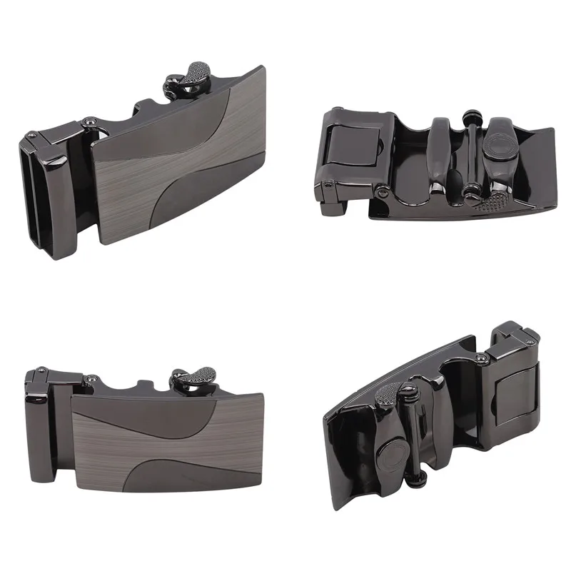 

35 мм Мужская пряжка для ремня Автоматическая Роскошная качественная дизайнерская мужская повседневная металлическая пряжка для ремня головки