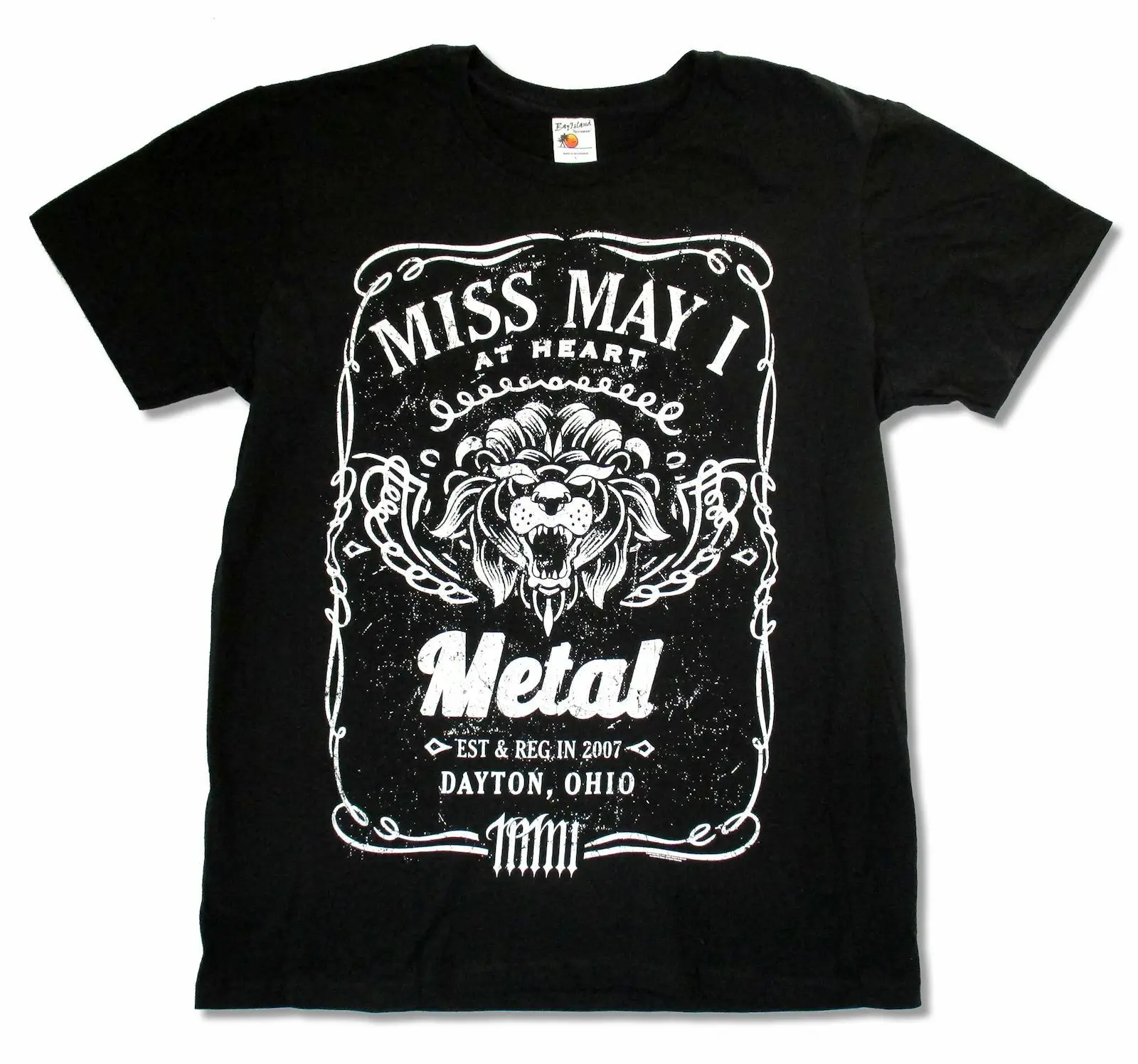 

Miss May I Lion Black T Shirt New