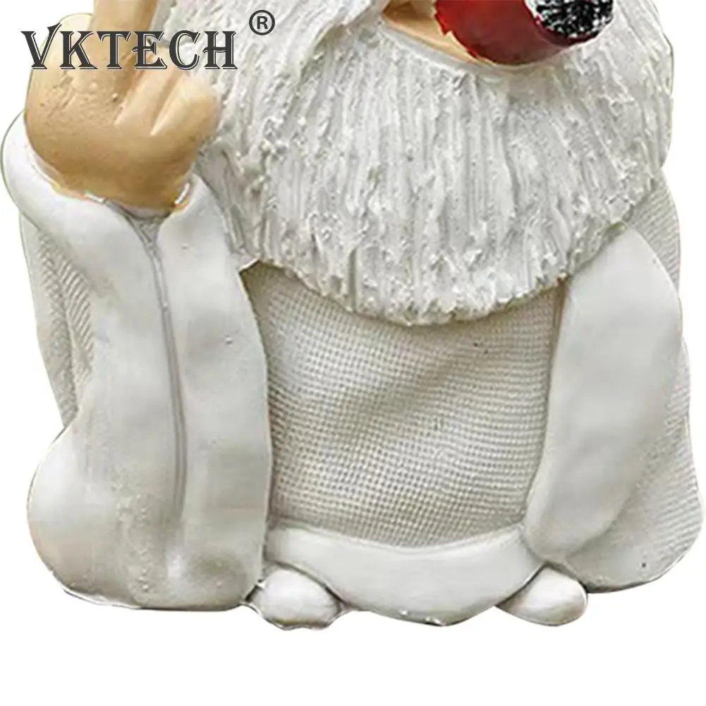 Забавные курительные карликовые садовые скульптуры украшения волшебник