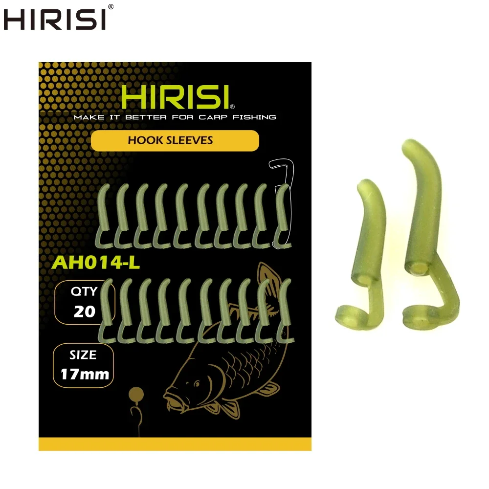20 шт. рукава с защитой от запутывания для рыболовных крючков D-rig выравнивающая