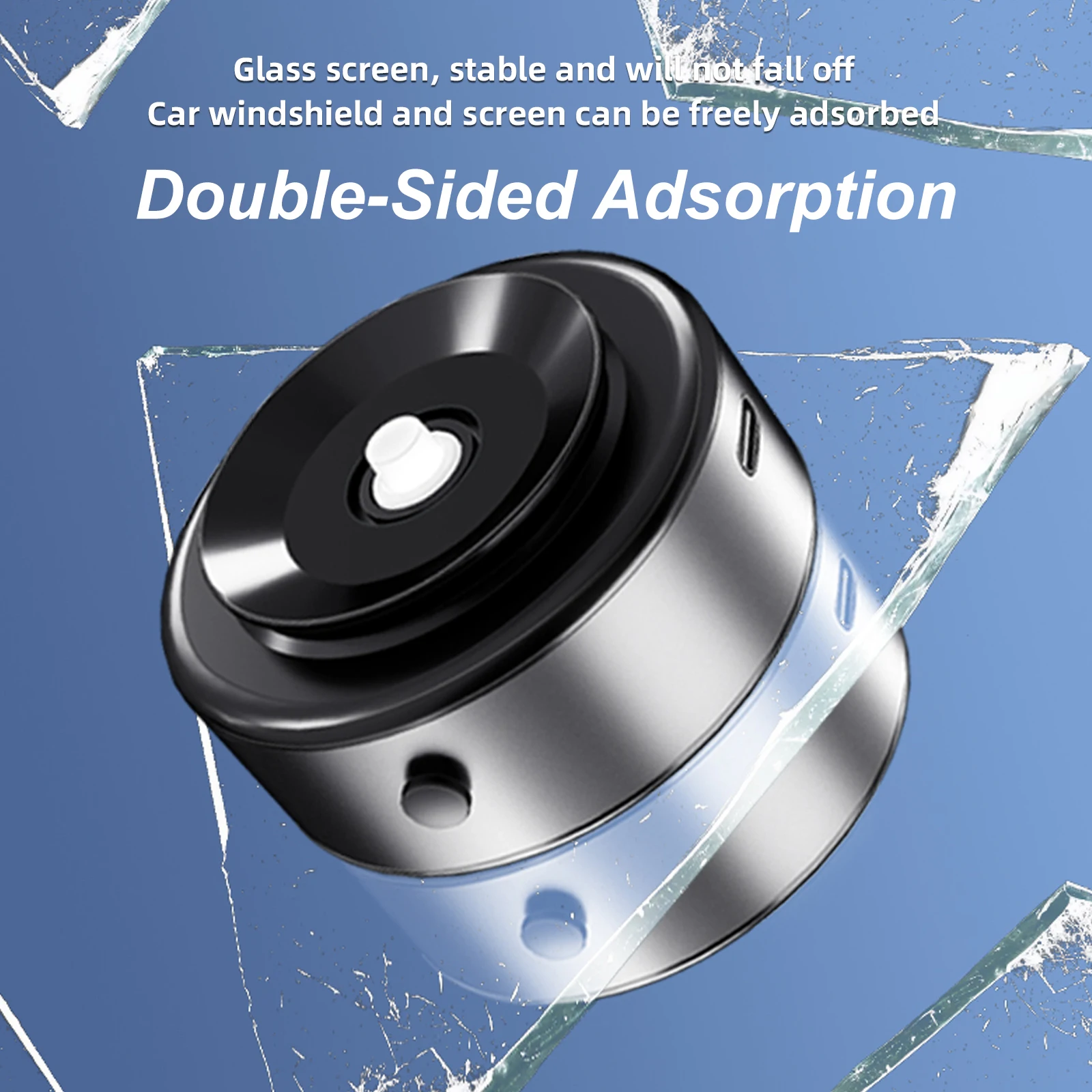 Двусторонний магнитный держатель для телефона автомобиля 15 Вт магнитное