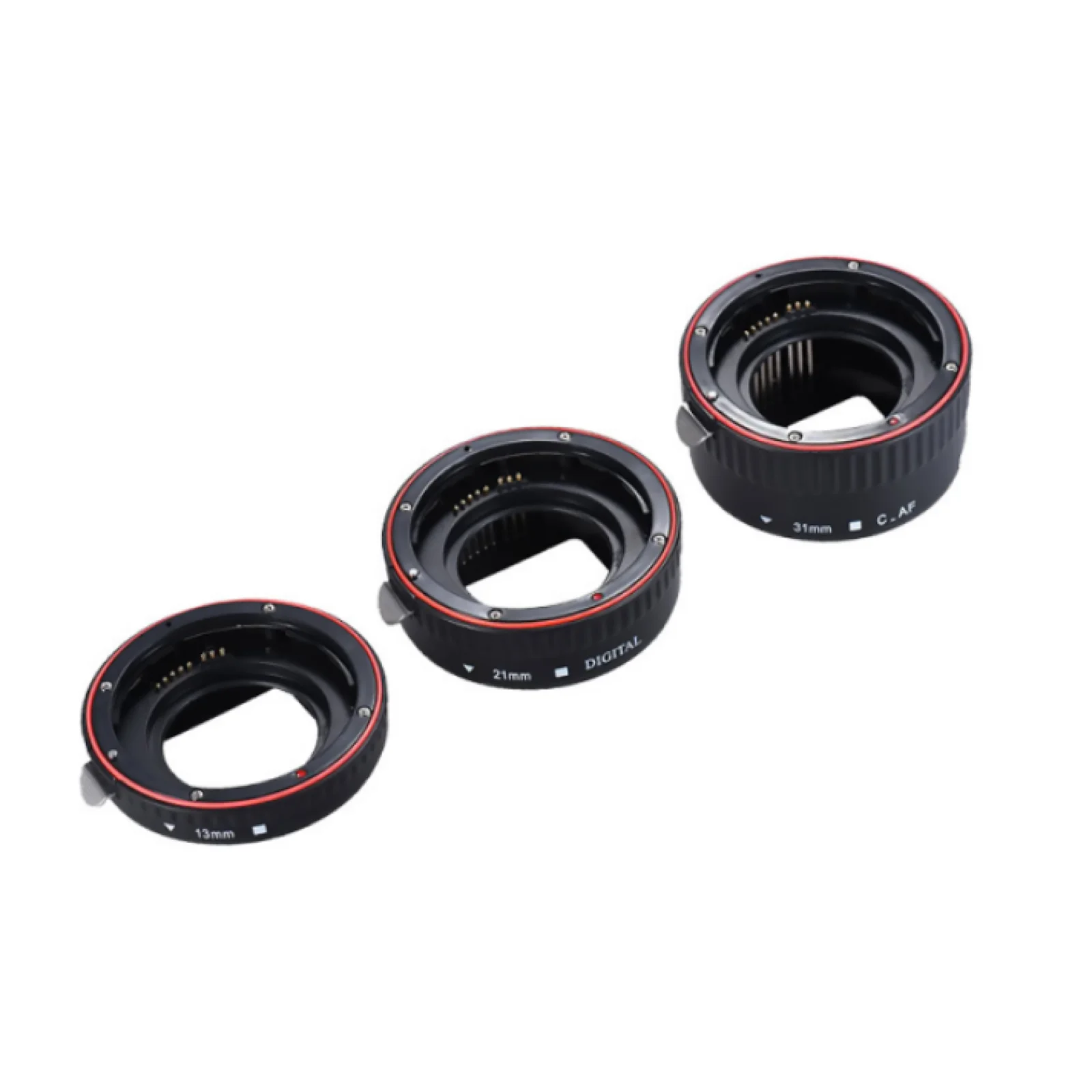 

Plastic Auto Focusing Macro Extension Lens Adapter Tube Rings Set 13 21 31mm Camera Lens For Canon EOS EF Mount Camera Accessory