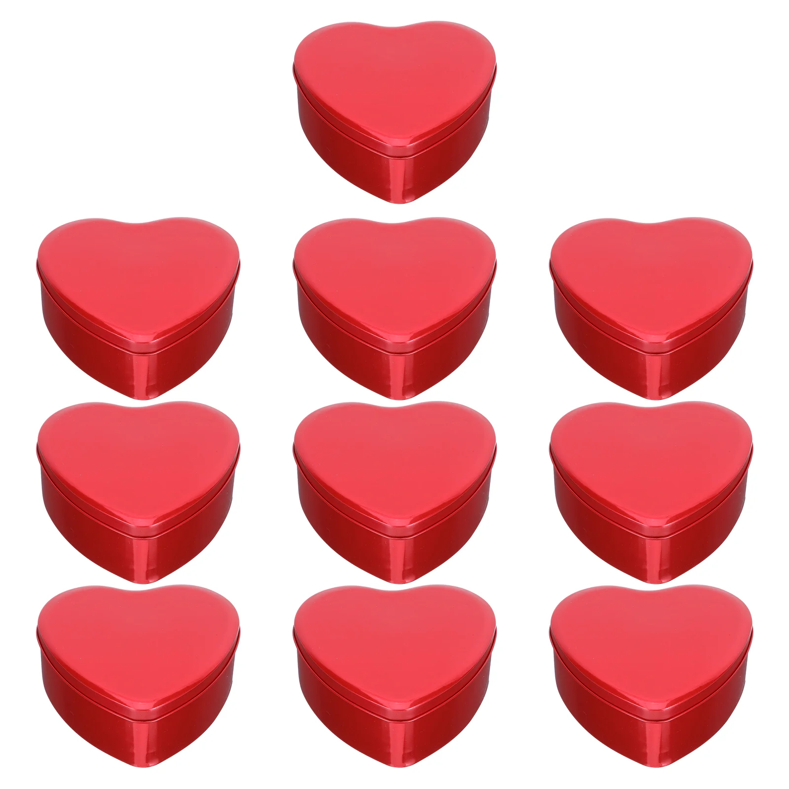 

Box Tins Heart Gift Candy Tin Metal Wedding Valentine Cookie Storage Empty Christmas Boxes Jar Lid Tinplate Decorative Container