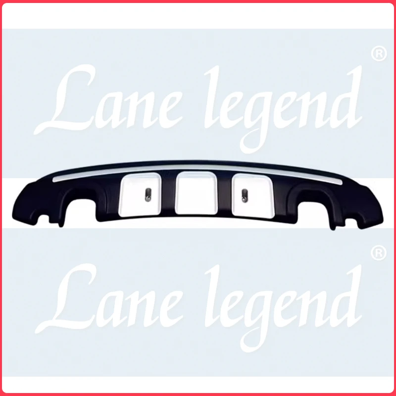 Высококачественный задний диффузор для Lexus RX270 RX350 RX450h 2009-2011 глянцевый черный