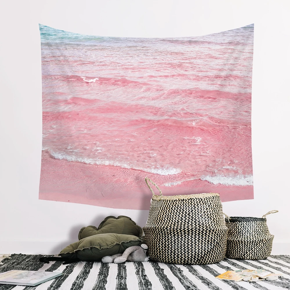 

Tapestry Wall Hanging Future Pink Romantic Tapestry Girl Dream Wall Carpet Home Decor