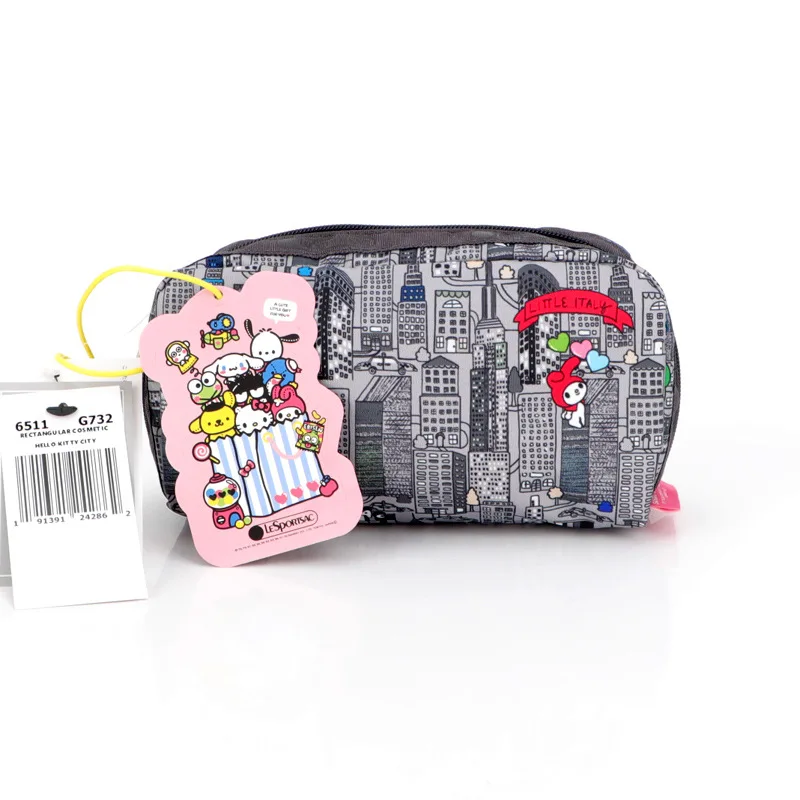 

Женская тканевая сумка, сумка-портфель Hello Kitty, миффи, Снупи Тоторо, сумка для хранения с надписью, 6511, средний