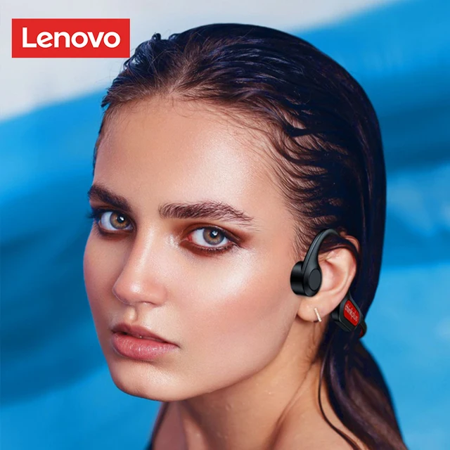 Lenovo Bone Conduction Earphones X3 X4 X5 X3 Pro Bluetooth Hifi Ear-hook Wireless Headset with Mic Waterproof Earbud 5