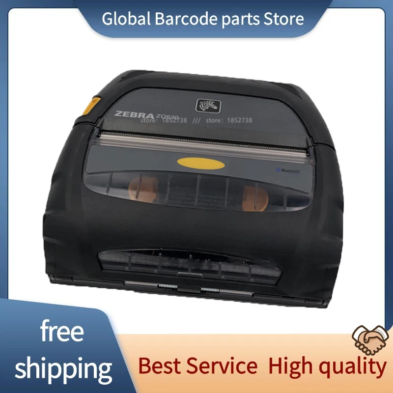 

Hight quality Original Used Bluetooth 4 Inchs Thermal Label ZQ521 ZQ-521 RW420 RW-420 Mobile Printer Without Battery
