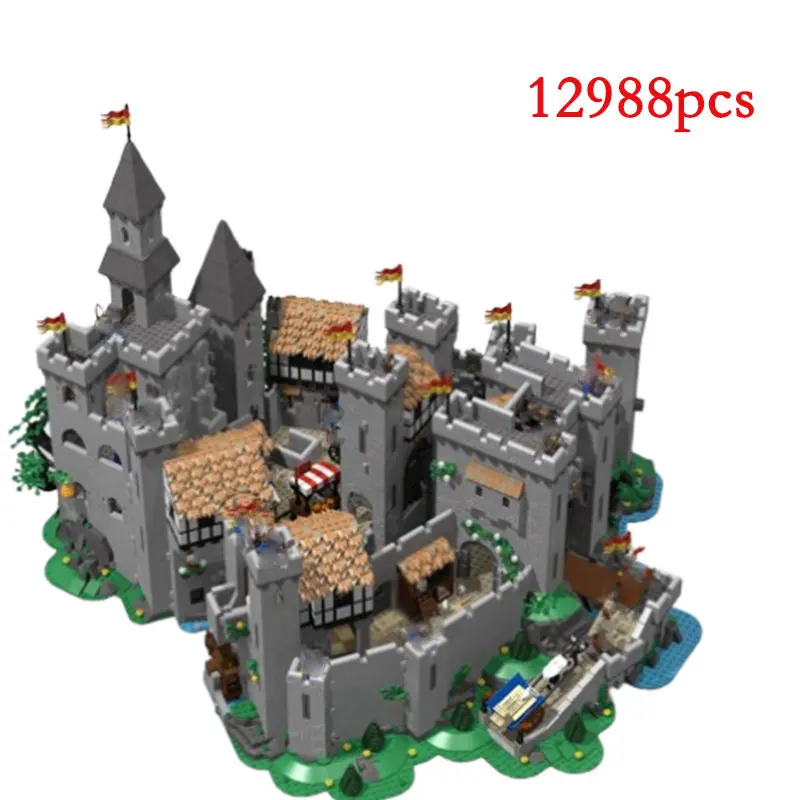 Строительные блоки Spot MOC-129180 серии Замок архитектура креативные детские игрушки