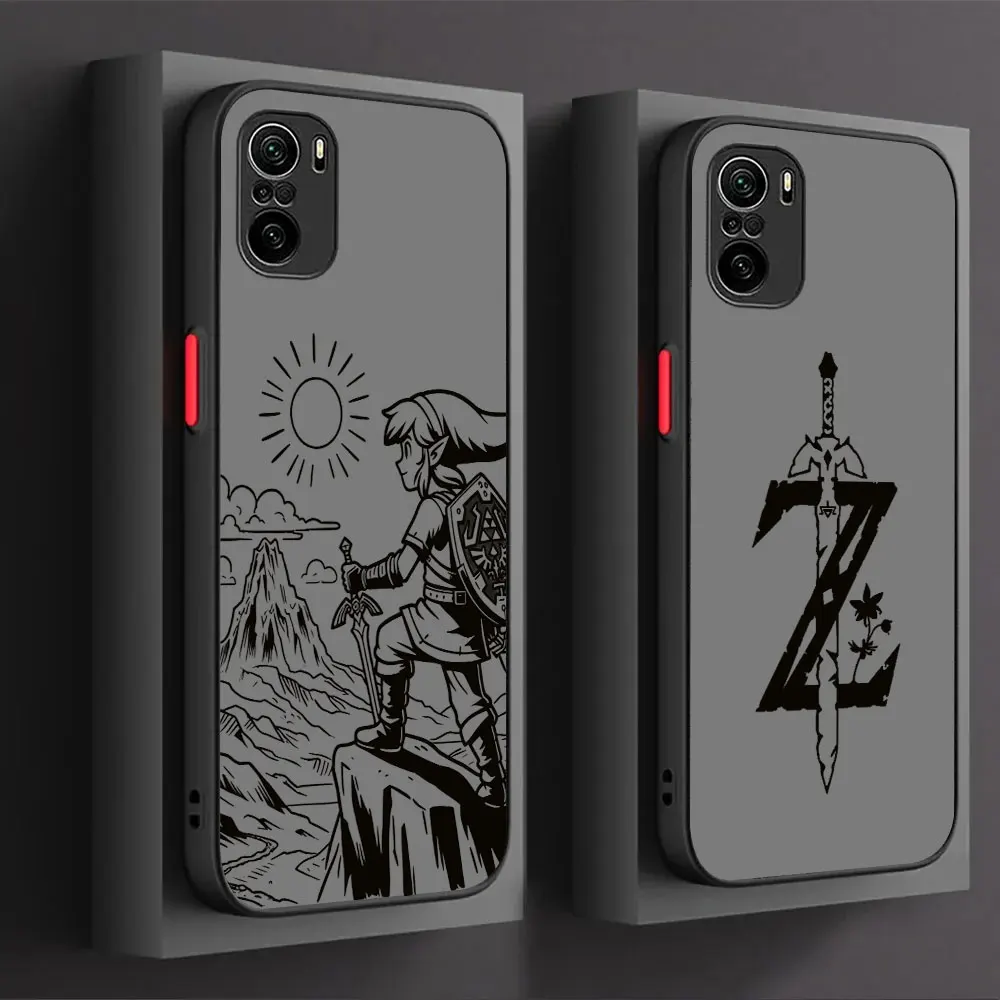 Чехол для телефона Art The Legends of Zeldas Xiaomi Redmi K40 K30 K20 Ultra 10C 10 9 9C 9A 9T 8 8A 7 7A Pro Plus Prime Matte Cover