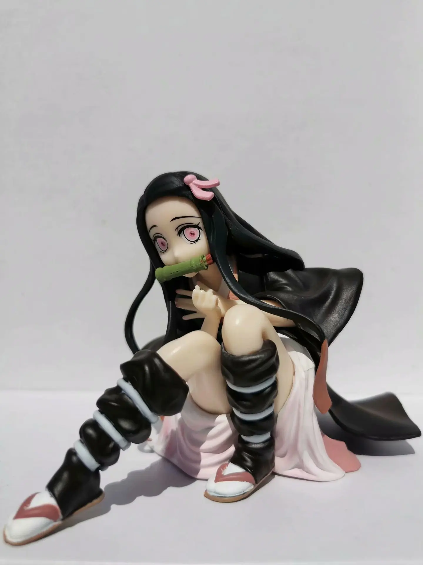 

Demon Slayer Kamado Nezuko Sitting Ver. Girls PVC Action Figure Model Toys 10cm