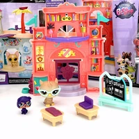 hasbro littlest pet shop sweet school day splash park party doll gifts toy model anime figures collect ornaments