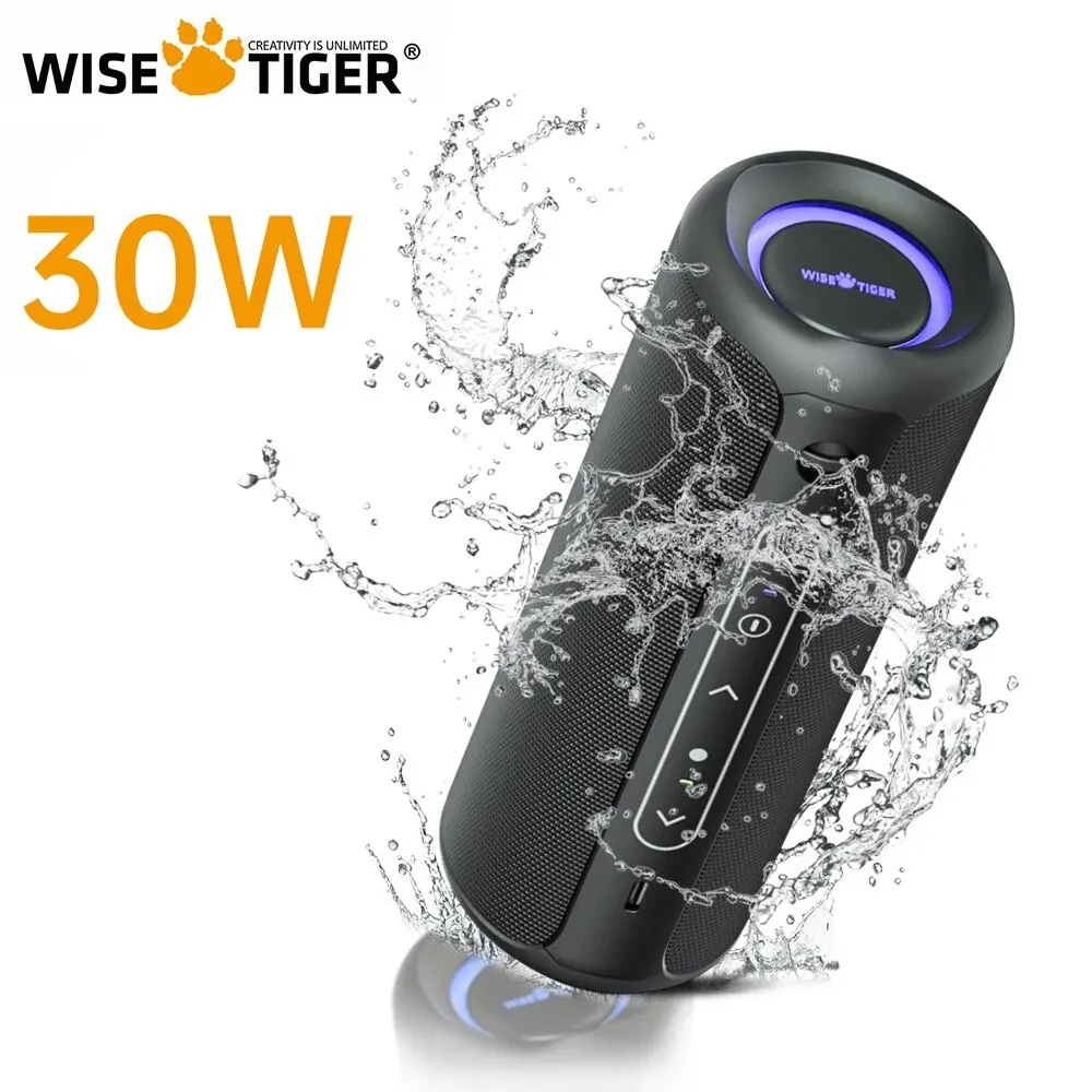 Bluetooth-Колонка WISETIGER P3 30 Вт IPX7 двойное Сопряжение