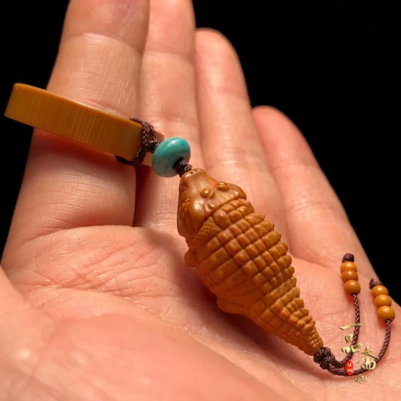 Оливковая гайка резьба по камню одиночные семена резная Ручная искусственная