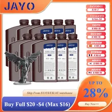 JAYO Standard/ABS-Like/Plant based/Water-Wash Resin 10KG 395-405nm UV Curing  Photopolymer Rapid Resin for LCD/DLP 3D Printer
