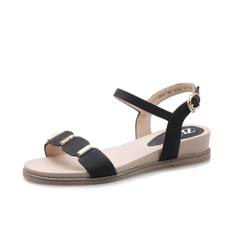 

Сандалии на плоской подошве, повседневные, в Корейском стиле, для студентов, 2021