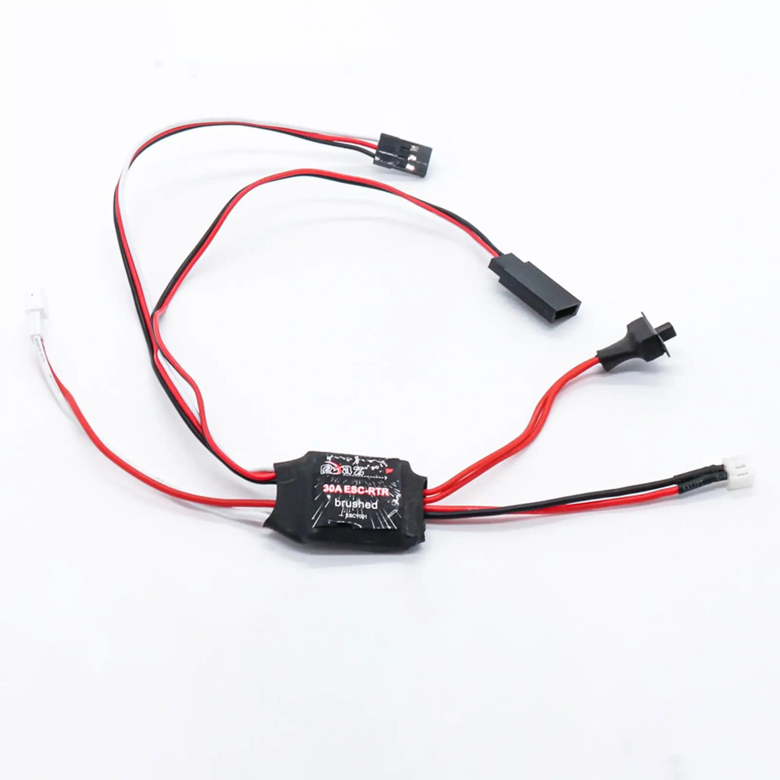 

1:24 RC щеточный двигатель 050 60T мотор с высоким крутящим моментом и редуктором и 30A ESC для аксиальных SCX24 аксессуары