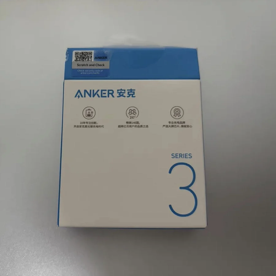 Кабель Anker USB C 310, USB-C - USB-C, 60W 3A, кабель для быстрой зарядки iPhone (art.: 3920da2fc79c2) - 3920da2fc79c2