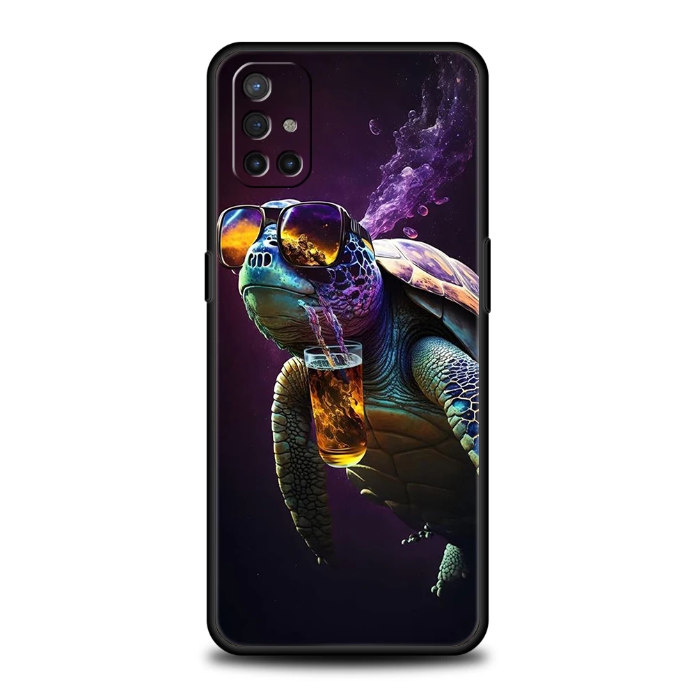 Мультяшная черепаха для Oneplus 11 10T Nord N100 N10 10 7 8 9 9R 7T 8T N200 CE 2 9RT Pro