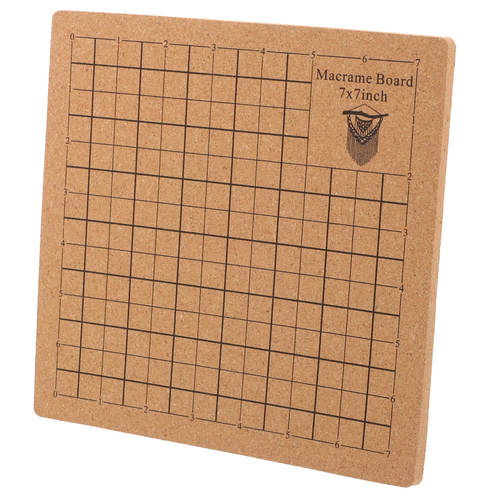 

Macrame Board Measuring Knotting Craft Soft Pad Bracelet Project Pins Supplies Wood