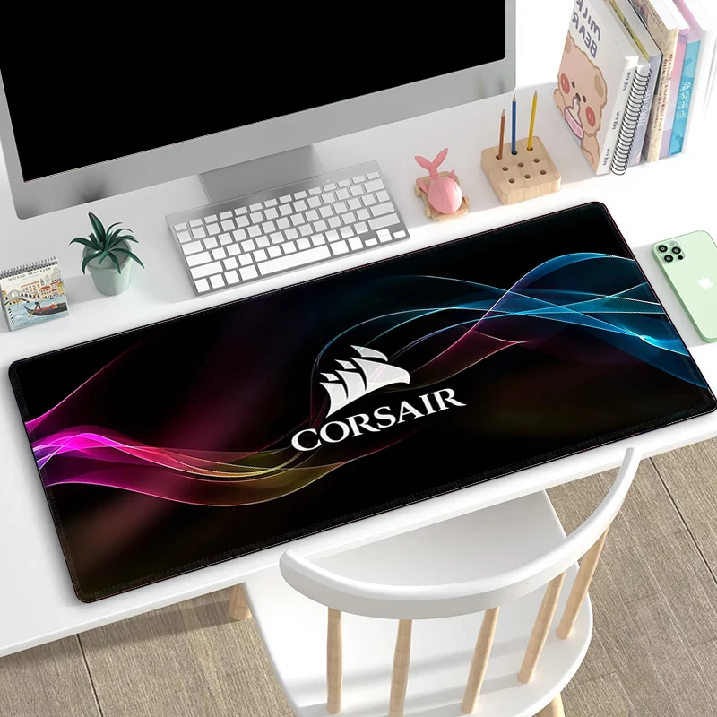 

Corsairs Computer Mouse Pad 900x400 Gamer Cabinet Games Mousepad Anime Office Accessories Desk Mat Keyboard Gaming Mats Pc Xxl