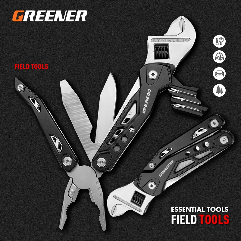 

Multifunction Stainless Steel Outdoor Multipurpose Steel Multi-tool Pocket Knife Pliers Folding Pliers Mini Portable Fold