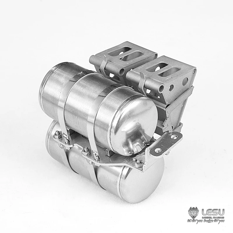 Двойной Бензобак 1/14 LESU комплект роликовых коньков для грузовиков универсальное