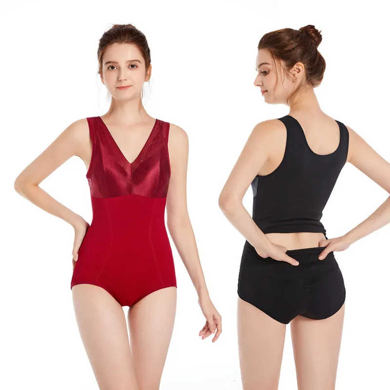 

Linbaiway женское Полноразмерное корректирующее боди для похудения, плотное термокорректирующее нижнее белье, женский комбинезон для живота