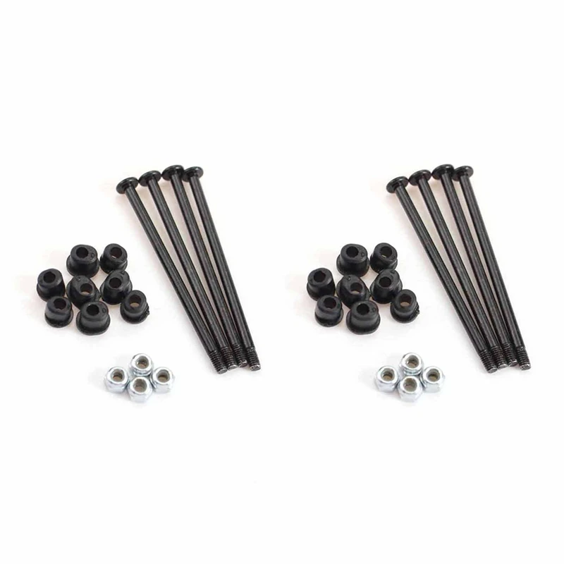 

2 комплекта фиксированный штифт с передним и задним рычагом и втулкой для Wltoys 144001 144002 144010 124017 124019 Запчасти для радиоуправляемых автомобилей