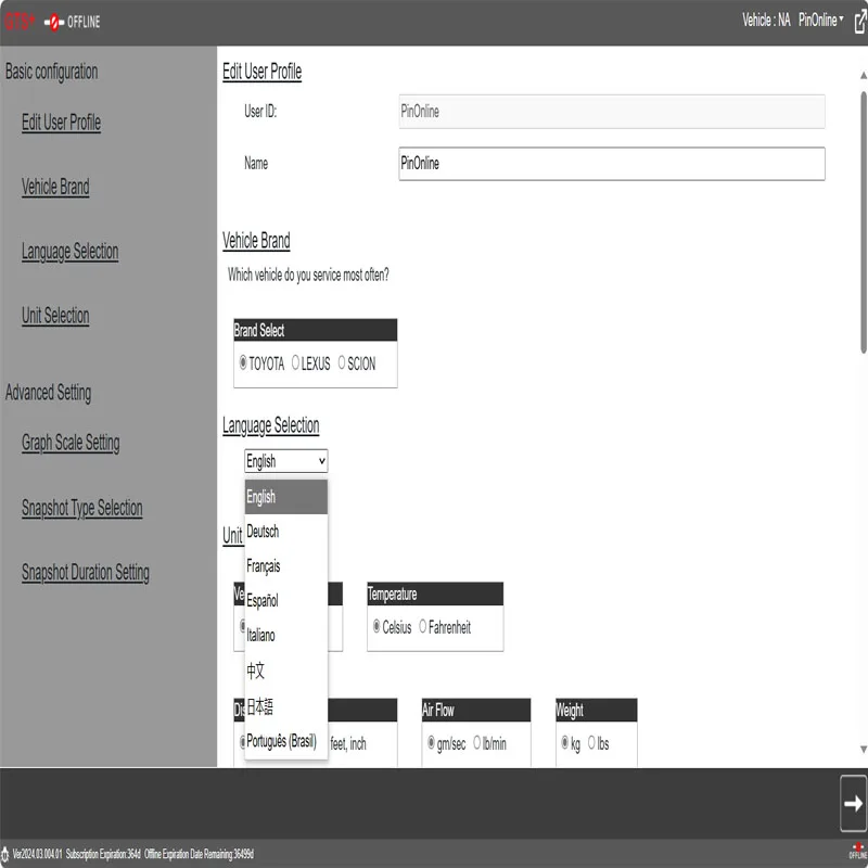 V160 и новый GTS+ Global Techstream+ V2024.03 для Toyota/Lexus/SCION Some Car 2025 года Обновление GTS Techstream V18.00.008