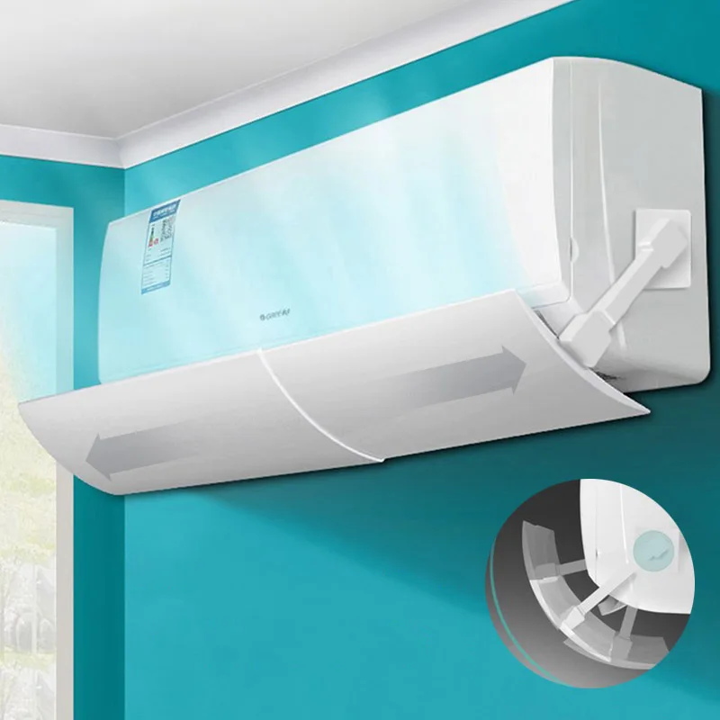 

Scalable Baffle Deflector Windshield Air Air Conditioning Air Anti-direct Blowing Conditioning Household Hanging-type Windshield