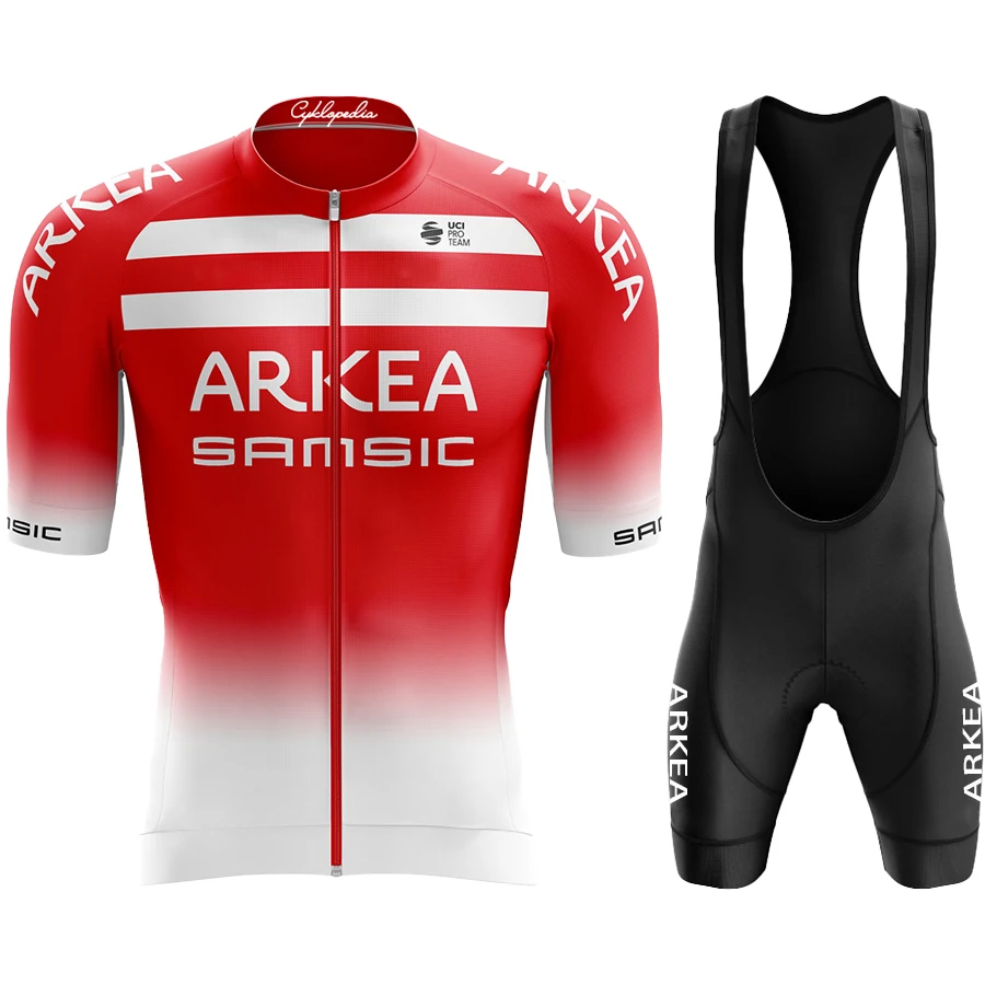 

Cycling Team ARKEA Shorts Men Uniform Men's Outfit Set Suit Sports Costume Bike Wear Clothing 2022 Jersey Jacket Mtb Pants Gel