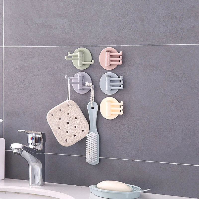 

Self Adhesive Kitchen Wall Door Hook Key Holder Rack Towel Hanger Bathroom Rack Hooks Aluminum Multi-Purpose Storage Hooks