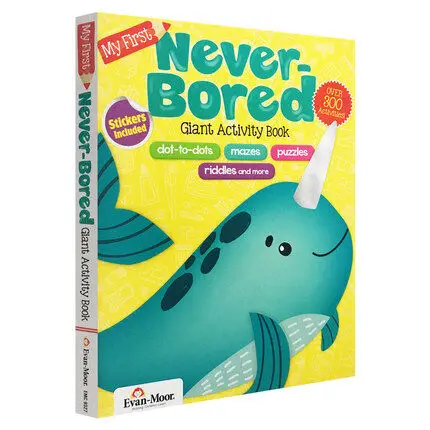

Evan-Moor My First Never Bored Giant Activity Book Age4-6
