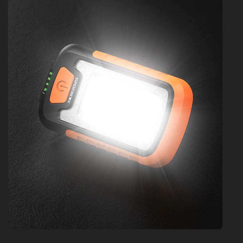 

Car Repairing Portable Rechargeable Working Light 3 Modes Adjustable COB Flashlight Camping Hiking Hand Torch Lantern