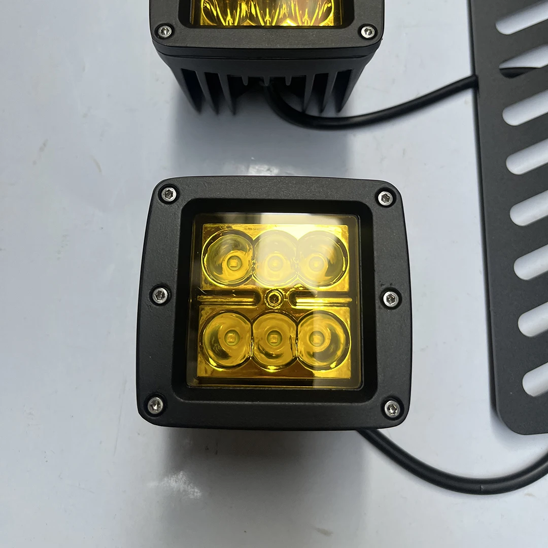 Подходит для FORD F150 SVT Raptor 2022 желтые светодиодные противотуманные фары Ford