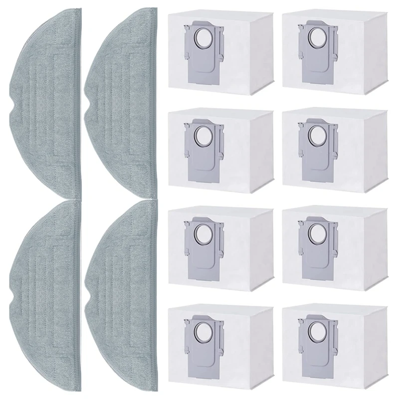 

Mop Cloth Dust Bags For Roborock S8 Pro Ultra /S8+/S8 Robot Vacuum Cleaner Spare Parts Accessories