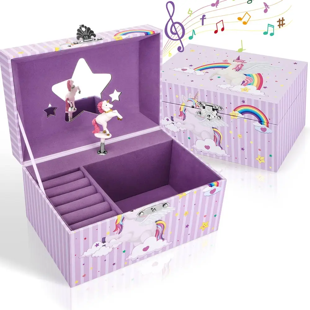 Детская шкатулка для драгоценностей детский органайзер ювелирных изделий с