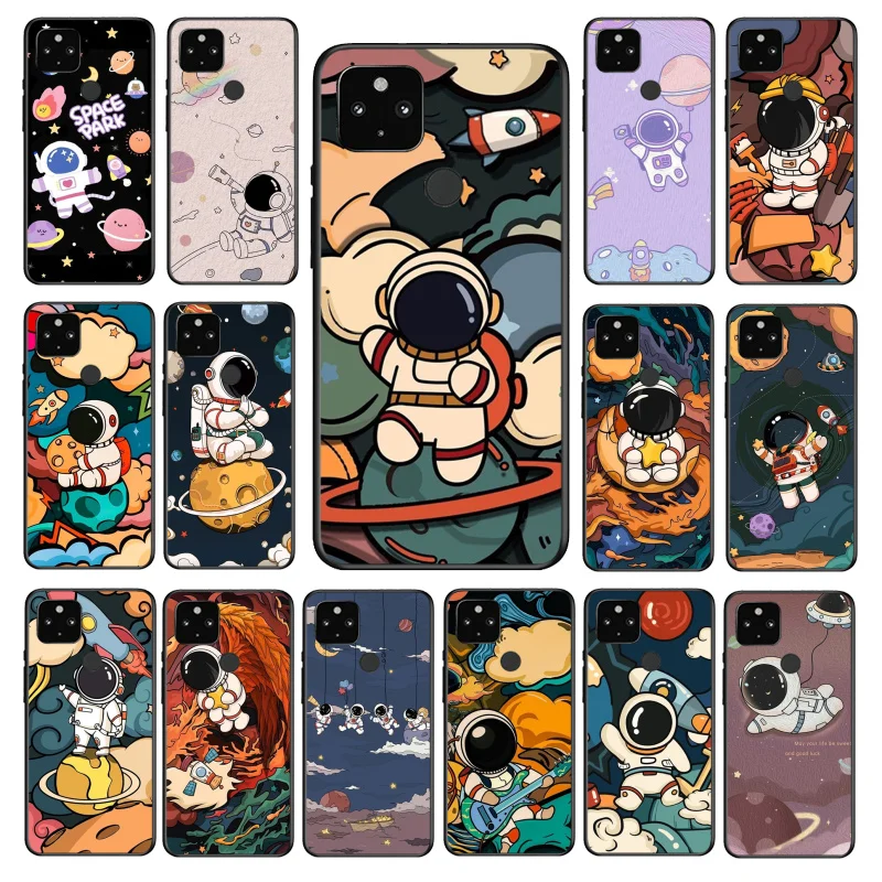 

Cute Astronaut Phone Case for Google Pixel 7 7Pro 6 Pro 6A 5A 4A 3A Pixel 4 XL 5 6 4 3 XL 3A 2 XL