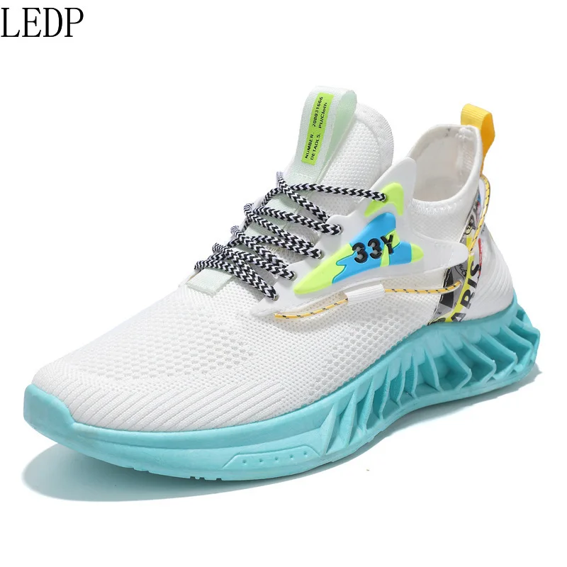 

2022 New Men's Shoes Breathable Men's Sports Shoes Mesh Trendy Casual Fashion Running Shoes