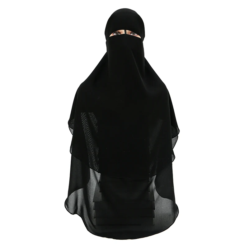

New Chiffon Instant Hijab For Women Muslim Scarf Headscarf Wraps Abaya Islam Headband Turban Ramadan Pray Hat Hijab Scarves Veil